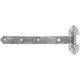 Smith & Locke Self-Colour Straight Heavy Duty Reversible Gate Hinges 160mm x 410mm x 60mm 2 Pack