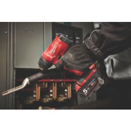 Milwaukee M18 BHG-502C - Termosoffiatore pistola termica a batteria 18V, 2  x 5Ah