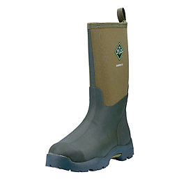 Muck Boots Derwent II Metal Free  Non Safety Wellies Moss Size 8