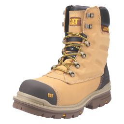 CAT Premier Size 6  Honey Waterproof  Safety Boots