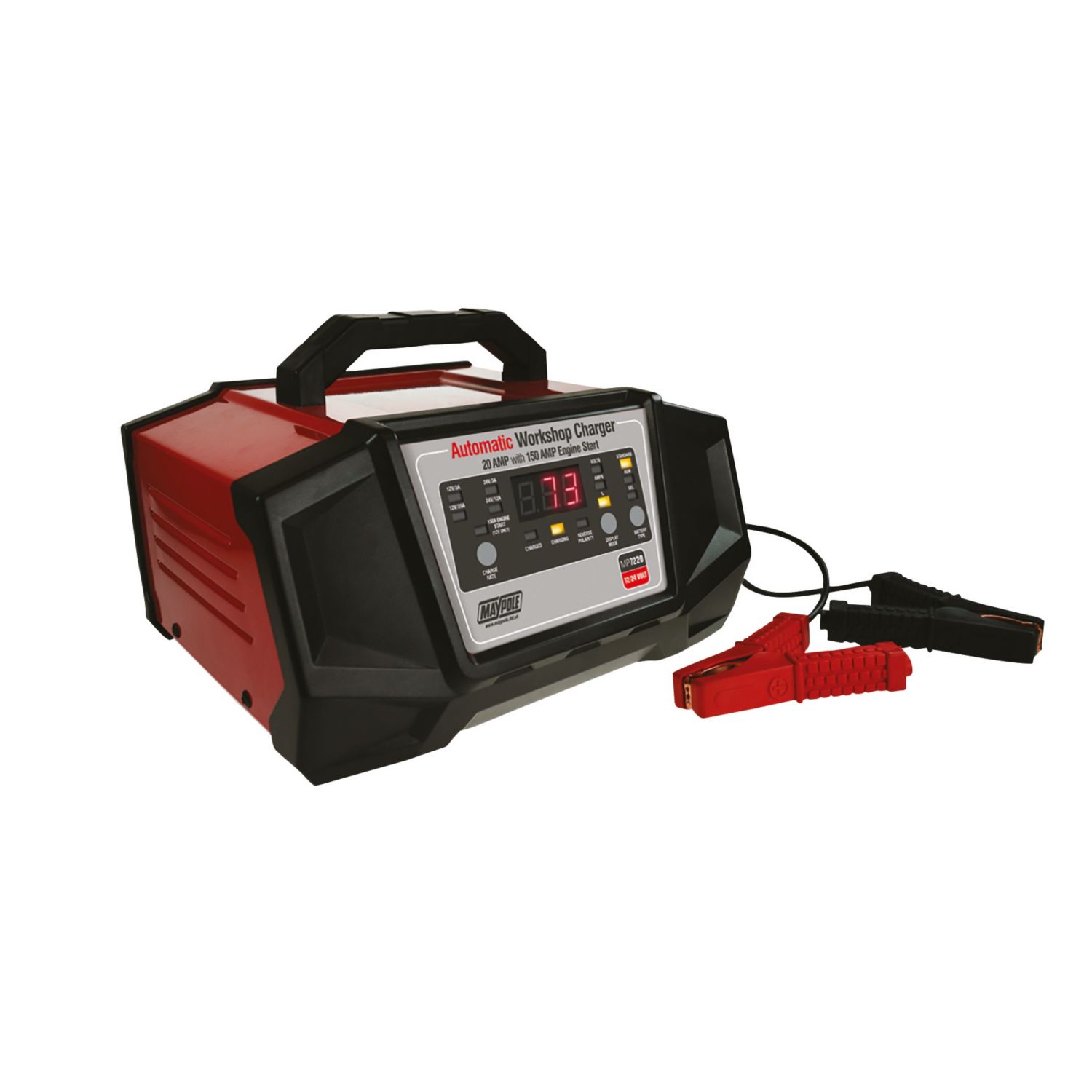 Maypole MP7220 20A Automatic Workshop Charger 12/24V (895KR)
