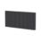 Reina 600mm x 1190mm 5277BTU Black Horizontal 3 Column Radiator
