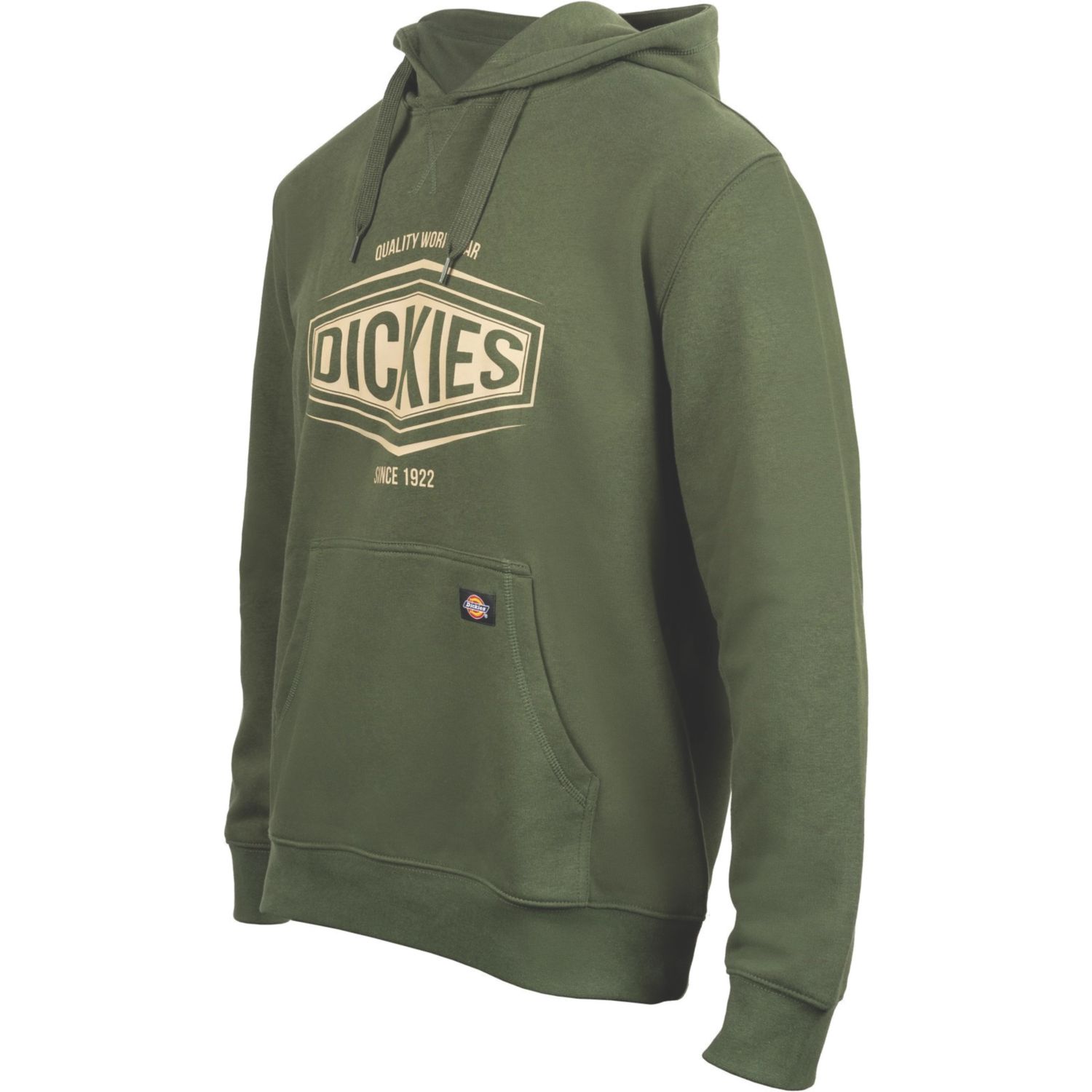Dickies Rockfield Sweatshirt Hoodie Olive Green Large 39-41" Chest (895RP)