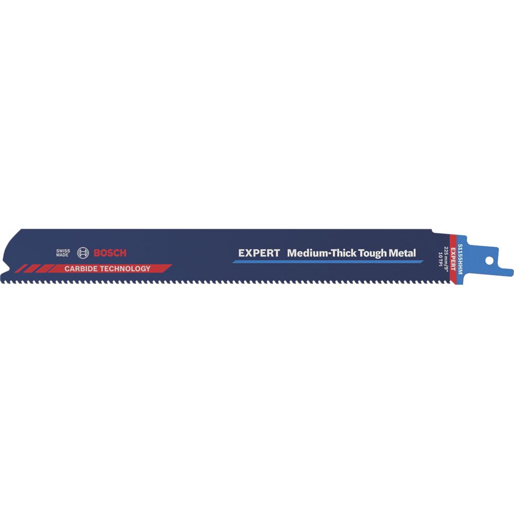 Bosch Expert S1155HHM Steel Reciprocating Saw Blade 225mm Screwfix