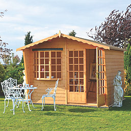 Shire Sandringham 10' x 10' (Nominal) Apex Timber Summerhouse