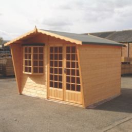 Shire Sandringham 10' x 10' (Nominal) Apex Timber Summerhouse