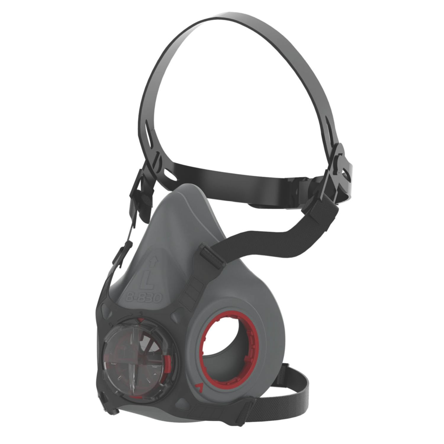 JSP Force 8 Large Half Mask Respirator (895YL)