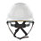 JSP EVOLite Skyworker Industrial Height Safety Helmet White