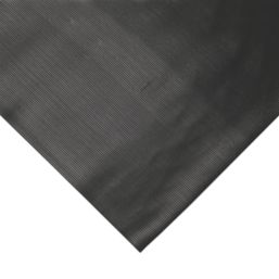 COBA Europe COBARib Anti-Slip Floor Mat Black 10m x 1.2m x 3mm