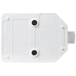 Masterplug 13A 1-Gang Unfused Rewireable Socket  White