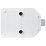 Masterplug 13A 1-Gang Unfused Rewireable Socket  White
