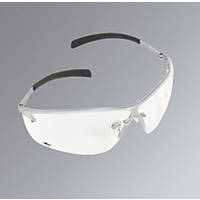 Headband 5055412835974 Bolle Bolle Safety Tracker II Clear Glasses Tactical Spectacles Black Frame 