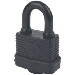 Smith & Locke  Laminated Steel  Water-Resistant   Padlock 59mm