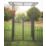 Apollo Appleton Easy Fit Arch Gates Matt-Black 121cm x 132cm 1 Pair
