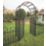 Apollo Appleton Easy Fit Arch Gates Matt-Black 121cm x 132cm 1 Pair
