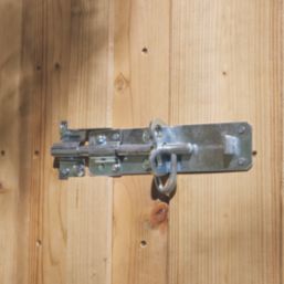 Rowlinson  4' x 4' (Nominal) Pent Shiplap Timber Shed