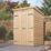 Rowlinson  4' x 4' (Nominal) Pent Shiplap Timber Shed