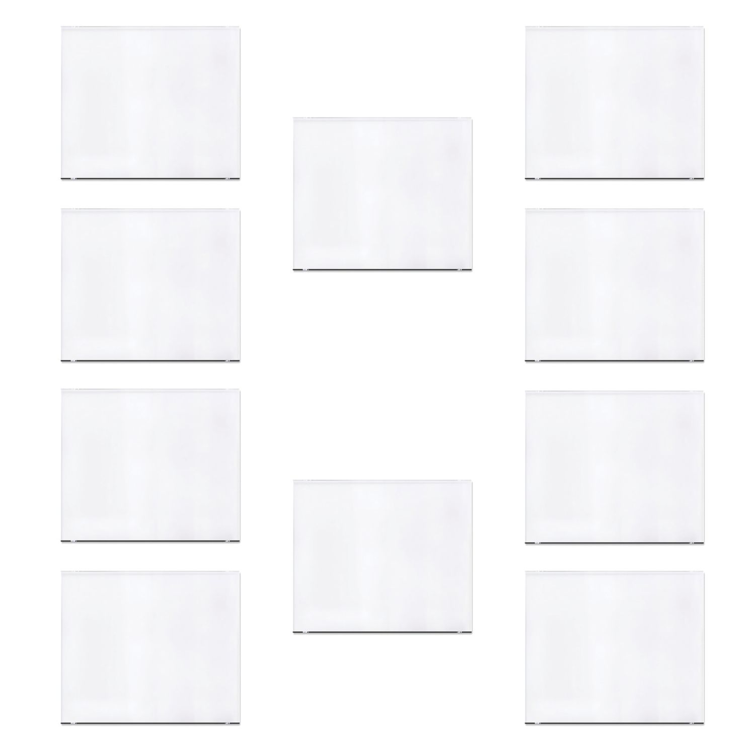 Gys Welding Helmet External Replacement Lenses 114mm x 133mm 10 Pack (896CV)