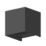 Calex Bari Outdoor LED Up & Down Wall Light Black 7W 400lm