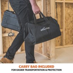 Evolution R185CCSX+ 1600W 185mm  Electric Track Compatible Circular Saw 110V