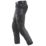 Snickers 6241 Stretch Trousers Grey/Black 31" W 32" L