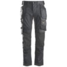 Snickers AllroundWork Stretch Trousers Grey / Black 31" W 32" L