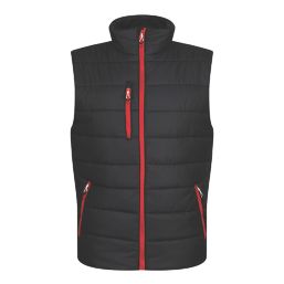 Regatta Navigate Thermal Bodywarmer Black/Classic Red Large 41.5" Chest