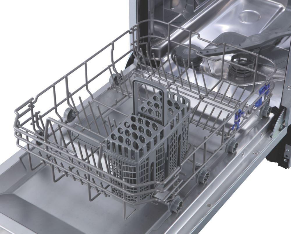 Integrated Slimline Dishwasher Stainless Steel 448mm Screwfix
