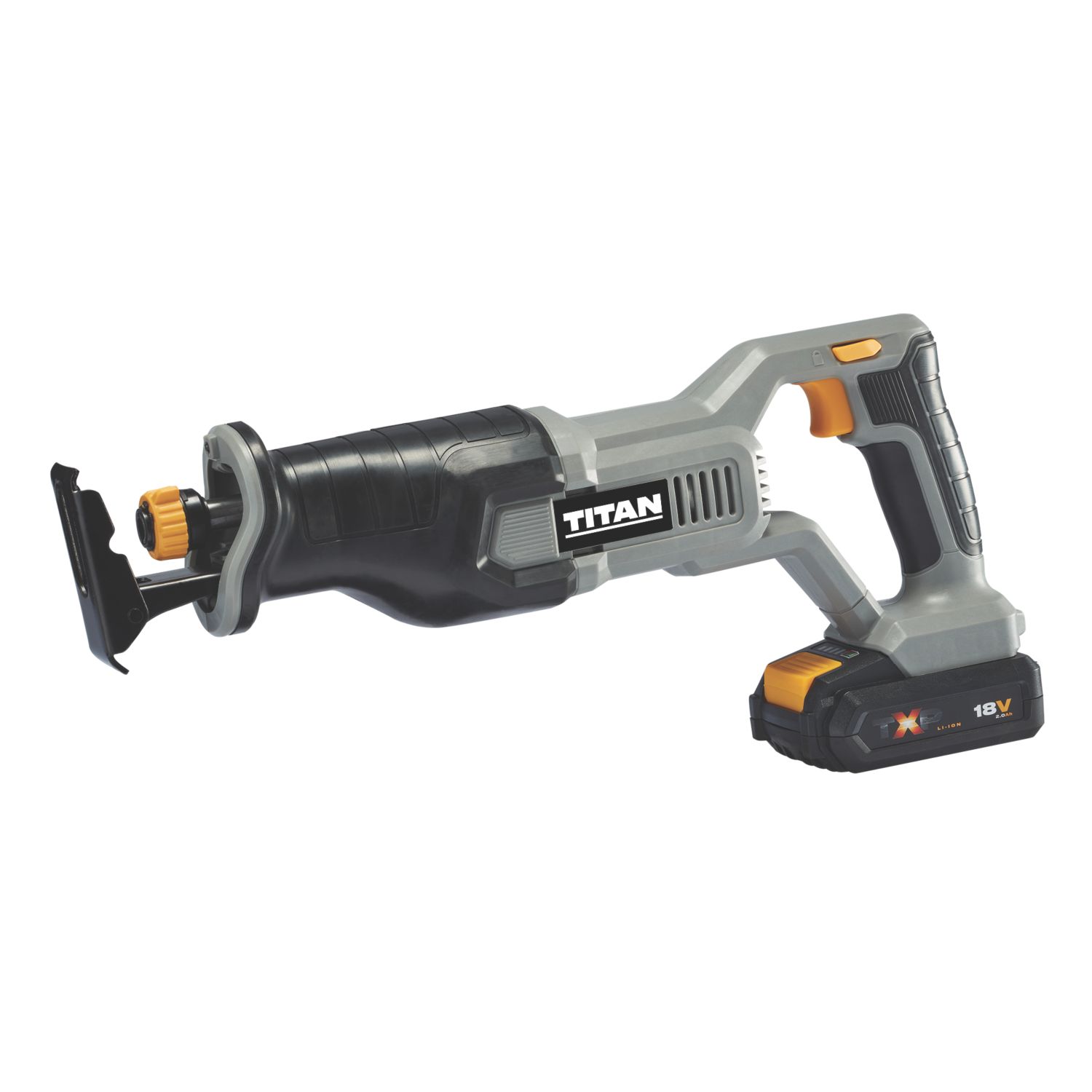 Titan TTI880RSP 18V 1 x 2.0Ah Li-Ion TXP Cordless Reciprocating Saw (896PV)