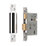 Smith & Locke 5 Lever Polished Chrome Architectural Sash Lock 65mm Case - 44mm Backset