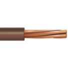 Time 6491B Brown 1.5mm² LSZH Conduit Cable 100m Drum