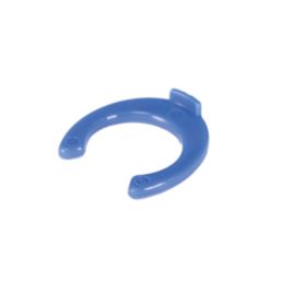 FloPlast FloFit+ Plastic Collet Clips Blue 10mm 50 Pack