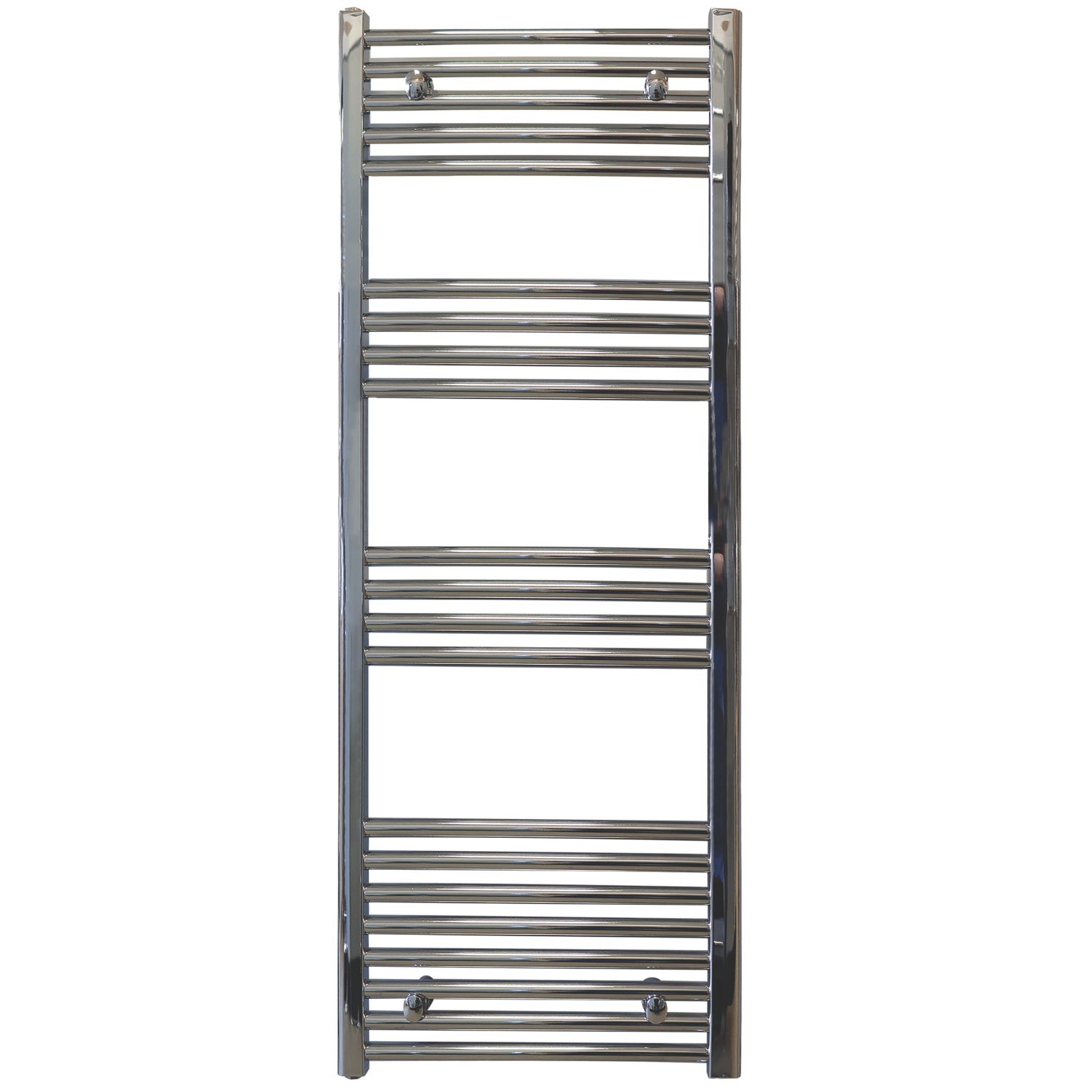 Towelrads 1200mm x 400mm 965BTU Chrome Flat Towel Radiator (896RY)