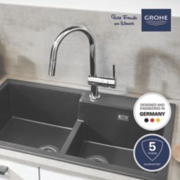 Grohe Minta 31862000 Pull-Out Spray Mono Mixer Tap Chrome