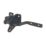 GateMate Gate Catch Black 123mm