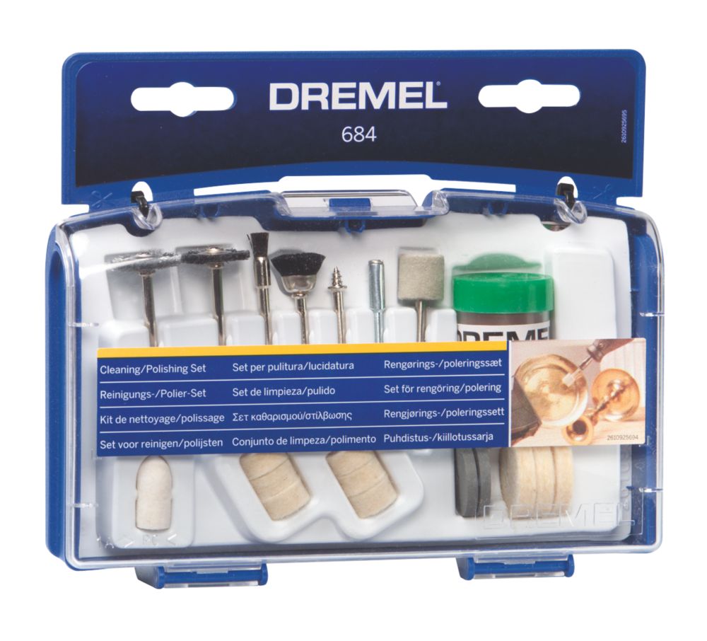 Glass Polishing Kit for Dremel. Perfect for cold working glass