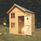 Shire Croft 5' x 5' 6" (Nominal) Shiplap T&G Timber Playhouse