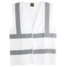 Pro RTX High Visibilty  Waistcoat White 2X Large 52" Chest