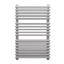 Towelrads 800mm x 600mm 2395BTU Silver Flat Designer Towel Radiator