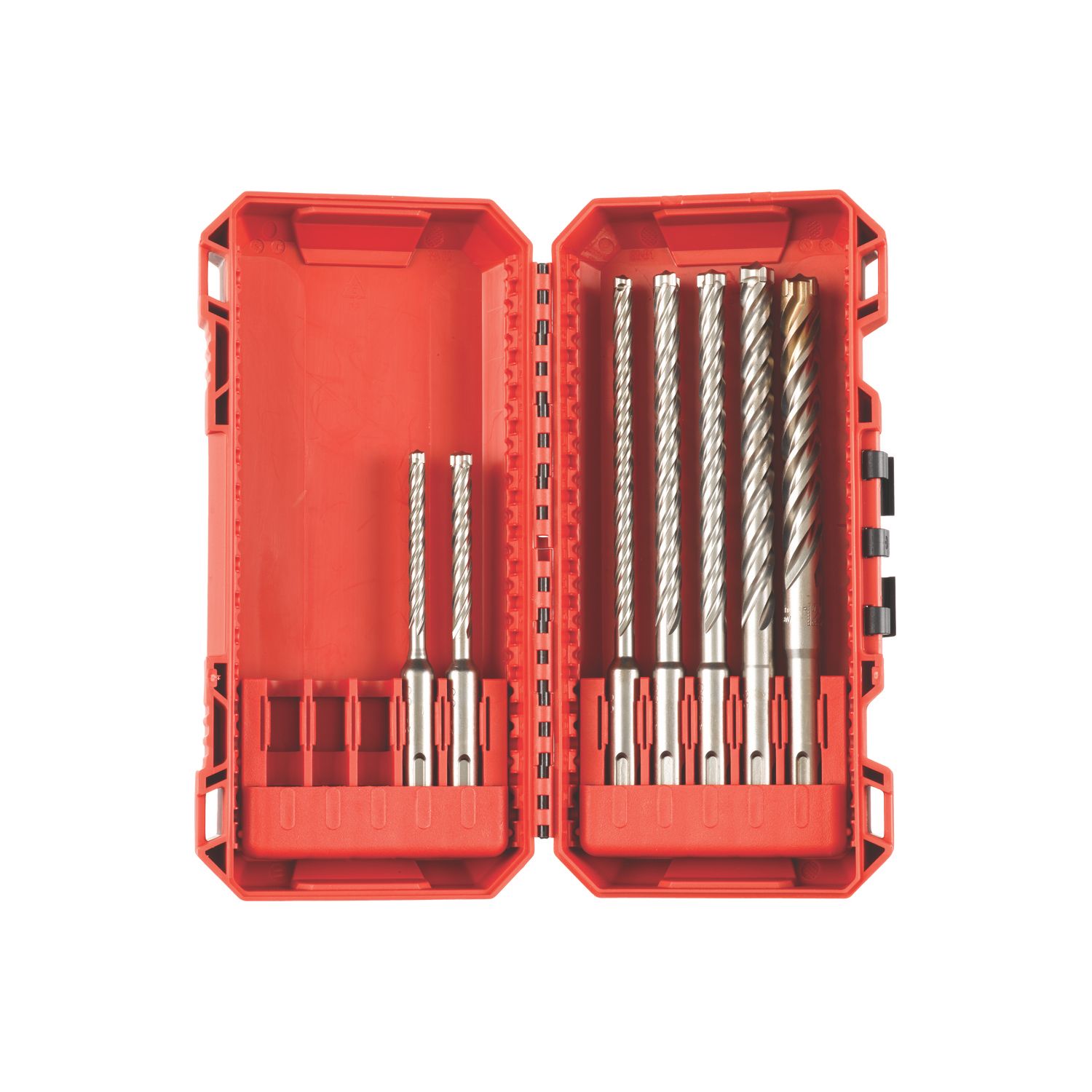 Milwaukee SDS Plus Shank Masonry Drill Bit Set 7 Pieces (897CX)