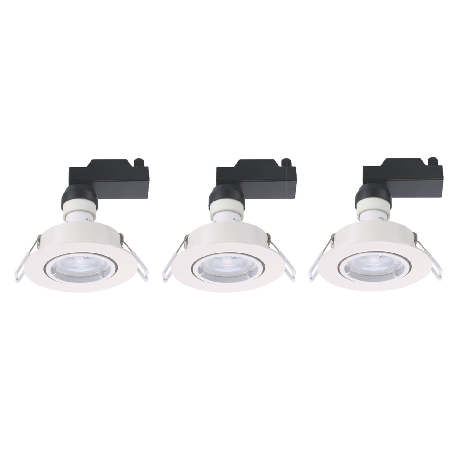 Sylvania Sylspot Tilt LED Neutral White Spotlights White 4.5W 345lm 3 Pack (897CY)