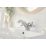 Bristan Colonial Chrome-Plated 120mm Standard Cross Head Mono Basin Mixer Tap  With Pop-Up Waste