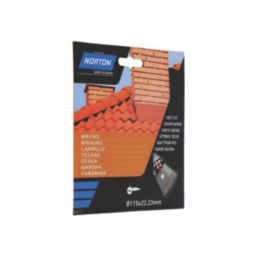 Norton  Multi-Material Diamond Cutting Disc 115mm x 22.23mm