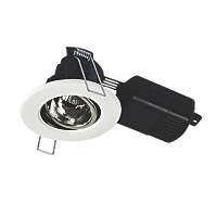 Collingwood H4 Adjustable  Fire Rated LED Downlight Matt White 8.5W 380lm