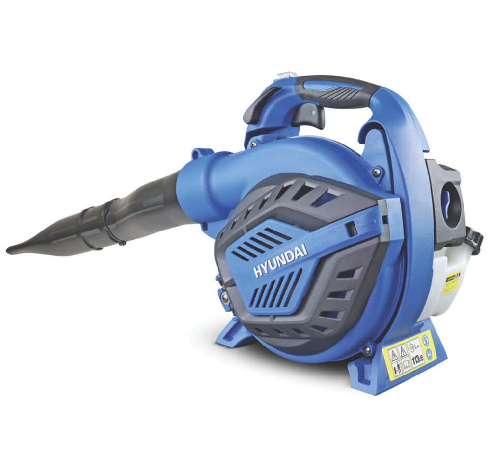 Hyundai HYBV2600X 26cc 2 Stroke Petrol 3 in 1 Leaf Blower Garden Vac Shredder Screwfix