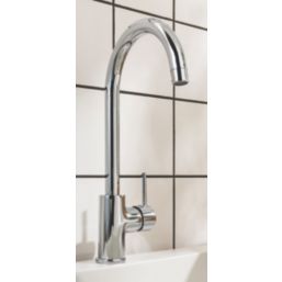 Streame by Abode Nico Swan Single Lever Mono Mixer Chrome