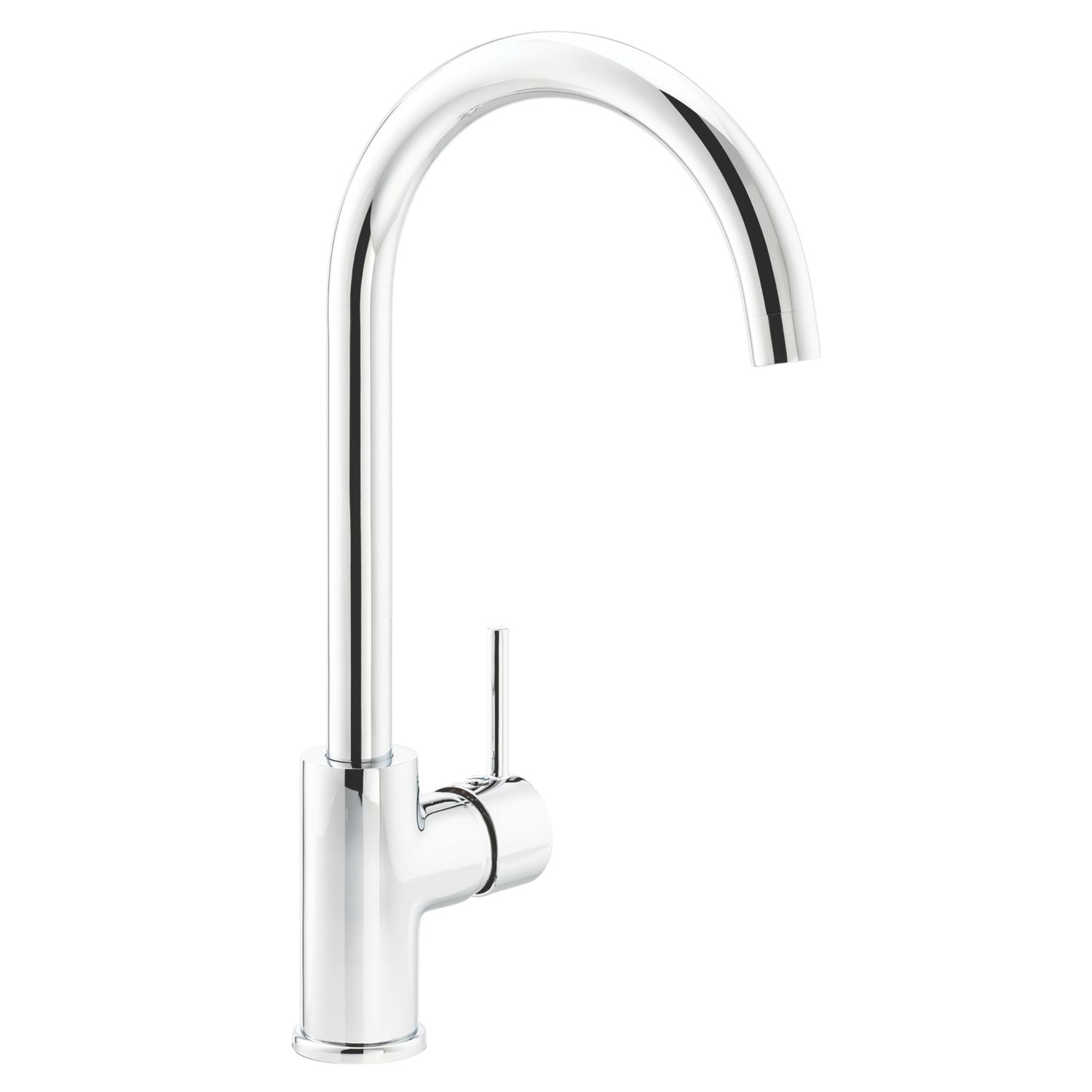 Streame by Abode Nico Swan Single Lever Mono Mixer Chrome (897JM)