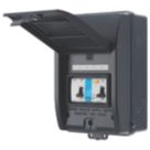 British General  5-Module 2-Way Part-Populated  RCD Incomer Consumer Unit with SPD