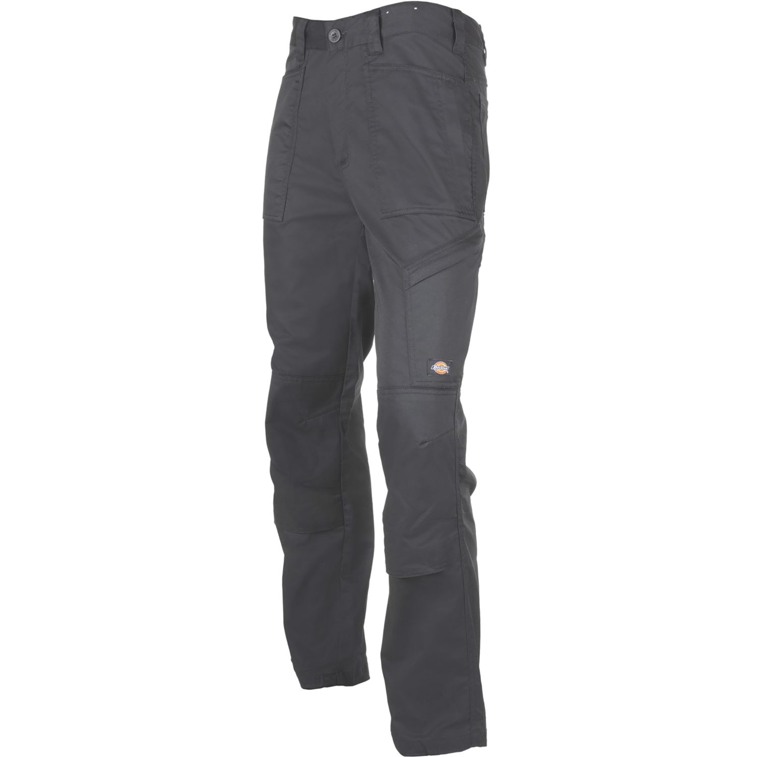 Dickies Action Flex Work Trousers Black 38" W 32" L (897RK)