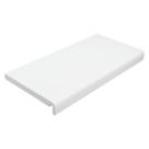 FloPlast Mammoth Fascia Boards White 225mm x 18mm x 3000mm 2 Pack